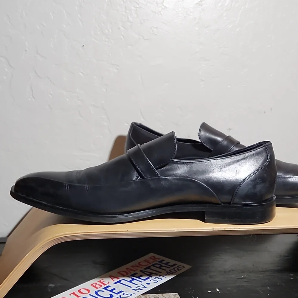 KENNETH COLE Vintage Distressed Look Leather Dress Shoe 13